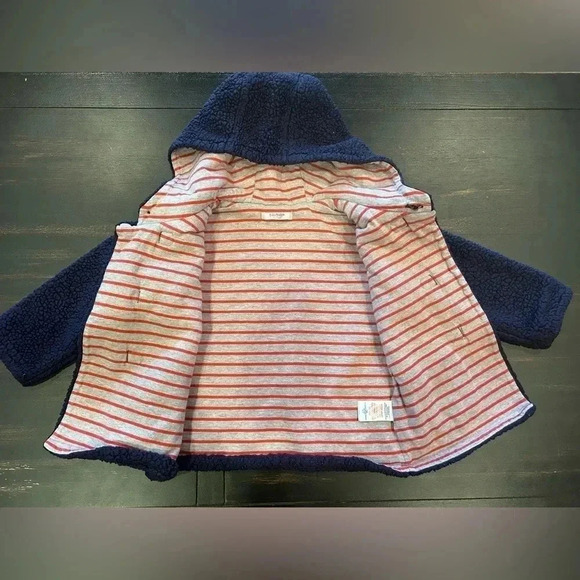 Baby Boden teddy fleece Jacket size 18-24M - Picture 4 of 6